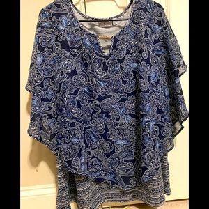 Cute and Comfy Poncho-Style Top